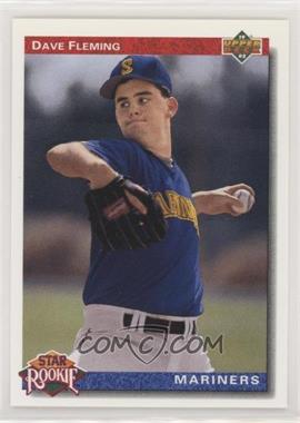 1992 Upper Deck - [Base] #4 - Star Rookie - Dave Fleming