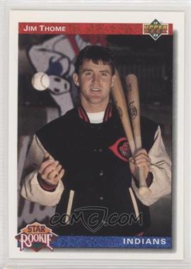 1992 Upper Deck - [Base] #5 - Star Rookie - Jim Thome [EX to NM]