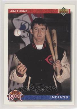 1992 Upper Deck - [Base] #5 - Star Rookie - Jim Thome [EX to NM]