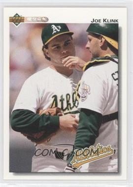 1992 Upper Deck - [Base] #530 - Joe Klink