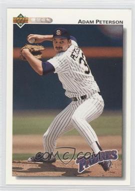 1992 Upper Deck - [Base] #602 - Adam Peterson