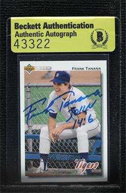 1992 Upper Deck - [Base] #605 - Frank Tanana [BAS Authentic]