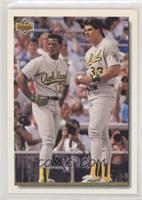 Rickey Henderson, Jose Canseco [EX to NM]