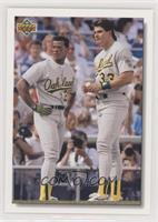 Rickey Henderson, Jose Canseco