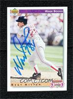 Wade Boggs [JSA Certified COA Sticker]