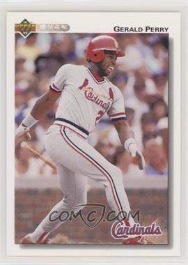 1992 Upper Deck - [Base] #690 - Gerald Perry