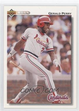 1992 Upper Deck - [Base] #690 - Gerald Perry