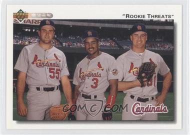 1992 Upper Deck - [Base] #702 - Mark Clark, Brian Jordan, Donovan Osborne