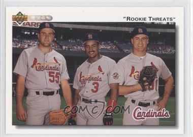 1992 Upper Deck - [Base] #702 - Mark Clark, Brian Jordan, Donovan Osborne