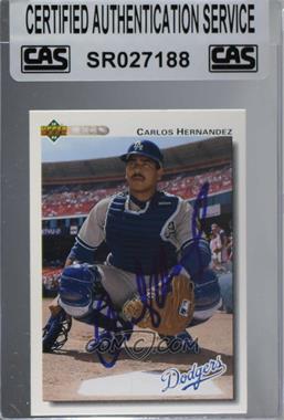 1992 Upper Deck - [Base] #797 - Carlos Hernandez [CAS Certified Sealed]