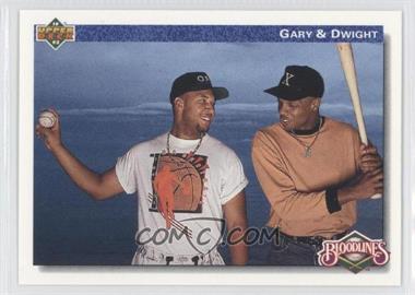 1992 Upper Deck - [Base] #84 - Bloodlines - Gary Sheffield, Dwight Gooden