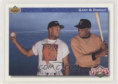 1992 Upper Deck - [Base] #84 - Bloodlines - Gary Sheffield, Dwight Gooden