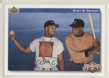 1992 Upper Deck - [Base] #84 - Bloodlines - Gary Sheffield, Dwight Gooden