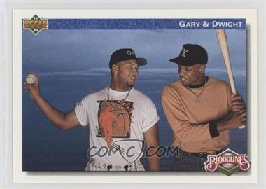 1992 Upper Deck - [Base] #84 - Bloodlines - Gary Sheffield, Dwight Gooden