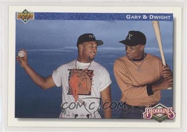 1992 Upper Deck - [Base] #84 - Bloodlines - Gary Sheffield, Dwight Gooden