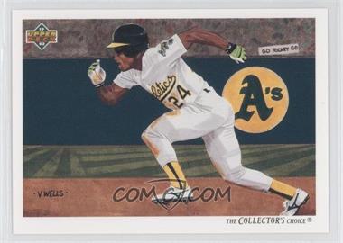 1992 Upper Deck - [Base] #90 - Team Checklist - Rickey Henderson