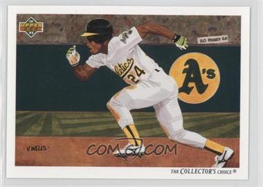 1992 Upper Deck - [Base] #90 - Team Checklist - Rickey Henderson