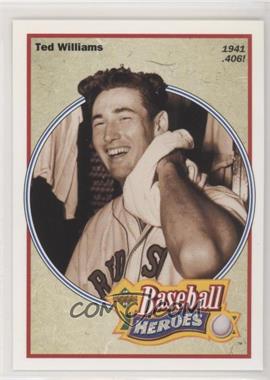 1992 Upper Deck - Baseball Heroes Ted Williams #29 - 1941 .406 - Ted Williams