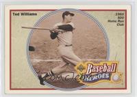 1960 500 Home Run Club - Ted Williams [Poor to Fair]