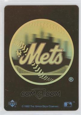 1992 Upper Deck - Gold Team Logo Hologram Inserts #_NEYM - New York Mets Team