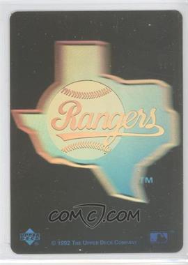 1992 Upper Deck - Gold Team Logo Hologram Inserts #_TERA - Texas Rangers Team