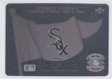 1992 Upper Deck - Heroes of Baseball Team Logo Hologram Inserts #_CHWS - Chicago White Sox