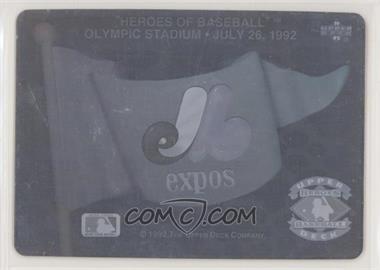 1992 Upper Deck - Heroes of Baseball Team Logo Hologram Inserts #_MOEX - Montreal Expos [EX to NM]