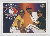 Vida Blue, Rollie Fingers, Lou Brock