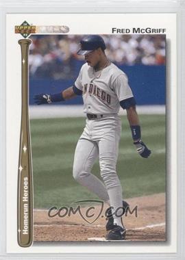 1992 Upper Deck - Homerun Heroes #HR10 - Fred McGriff