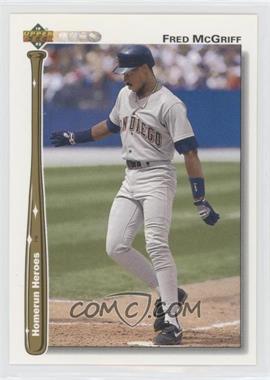 1992 Upper Deck - Homerun Heroes #HR10 - Fred McGriff