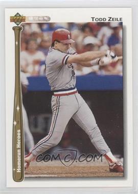 1992 Upper Deck - Homerun Heroes #HR26 - Todd Zeile