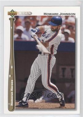 1992 Upper Deck - Homerun Heroes #HR3 - Howard Johnson