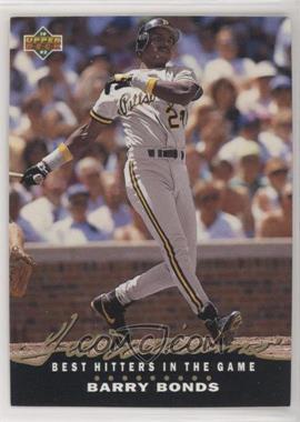 1992 Upper Deck - Ted Williams' Best #T2 - Barry Bonds