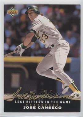1992 Upper Deck - Ted Williams' Best #T3 - Jose Canseco