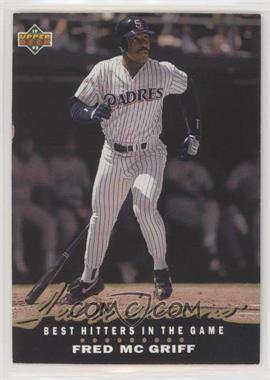 1992 Upper Deck - Ted Williams' Best #T8 - Fred McGriff [EX to NM]