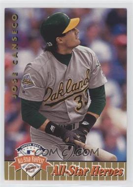 1992 Upper Deck All-Star FanFest - Box Set [Base] - Gold #17 - Jose Canseco