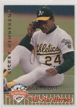 1992 Upper Deck All-Star FanFest - Box Set [Base] - Gold #27 - Rickey Henderson [EX to NM]