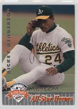 1992 Upper Deck All-Star FanFest - Box Set [Base] #27 - Rickey Henderson