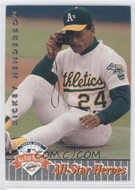 1992 Upper Deck All-Star FanFest - Box Set [Base] #27 - Rickey Henderson