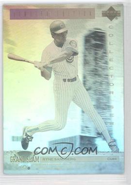 1992 Upper Deck Denny's Grand Slam Holograms - [Base] #10 - Ryne Sandberg