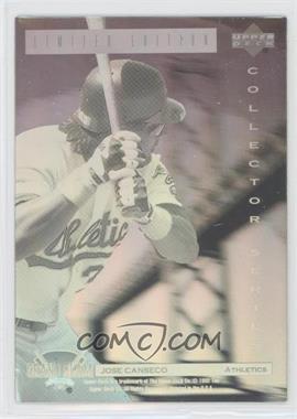 1992 Upper Deck Denny's Grand Slam Holograms - [Base] #22 - Jose Canseco