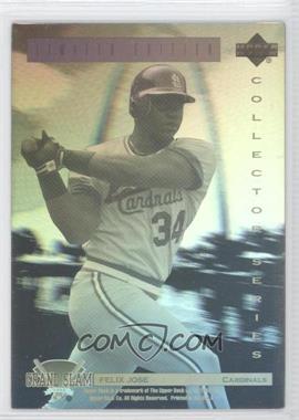 1992 Upper Deck Denny's Grand Slam Holograms - [Base] #4 - Felix Jose