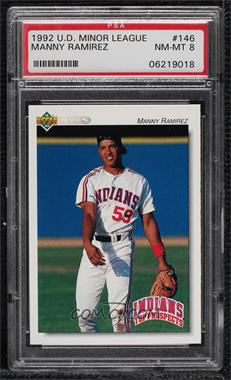 1992 Upper Deck Minor League - [Base] #146 - Manny Ramirez [PSA 8 NM‑MT]