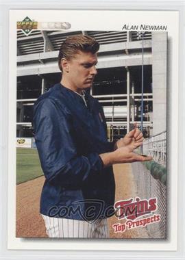 1992 Upper Deck Minor League - [Base] #240 - Al Newman