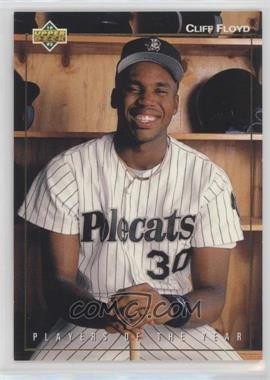 1992 Upper Deck Minor League - Players of the Year #PY10 - Cliff Floyd