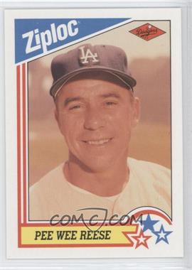 1992 Ziploc - [Base] #6 - Pee Wee Reese