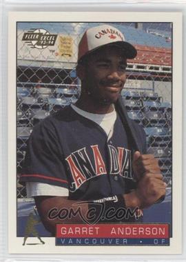 1993-94 Fleer Excel - [Base] #23 - Garret Anderson