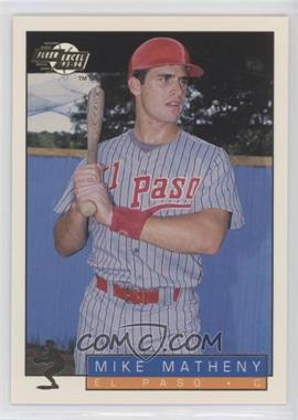 1993-94 Fleer Excel - [Base] #83 - Mike Matheny