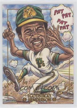 1993-95 Cardtoons - [Base] #35 - Egotisticky Henderson (Rickey Henderson)