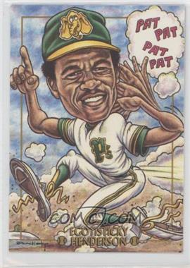 1993-95 Cardtoons - [Base] #35 - Egotisticky Henderson (Rickey Henderson)